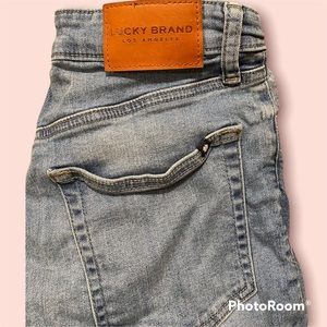 High Rise Skinny Jeans.